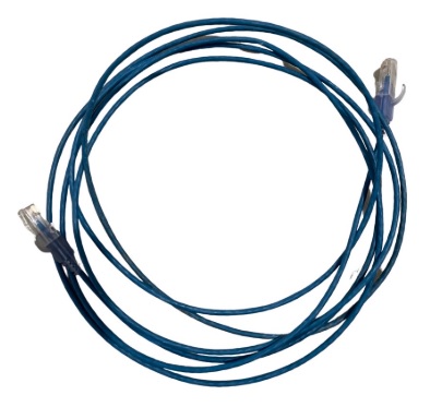 Premium Line Patch Cord Cat 6 U/UTP Slimline Blue 2M